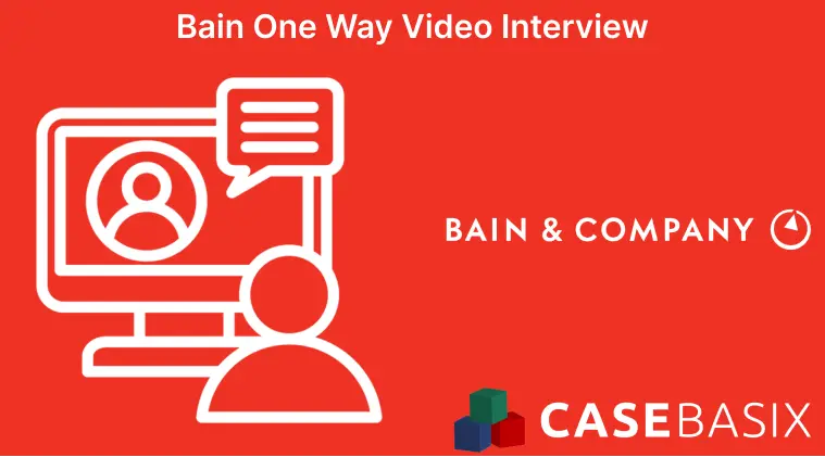 Bain One Way Video Interview