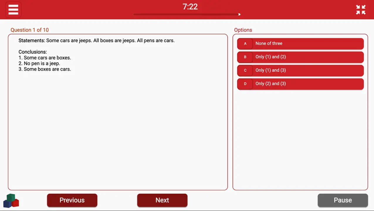 Bain Sova Deductive Reasoning Syllogism with Quantifiers Example
