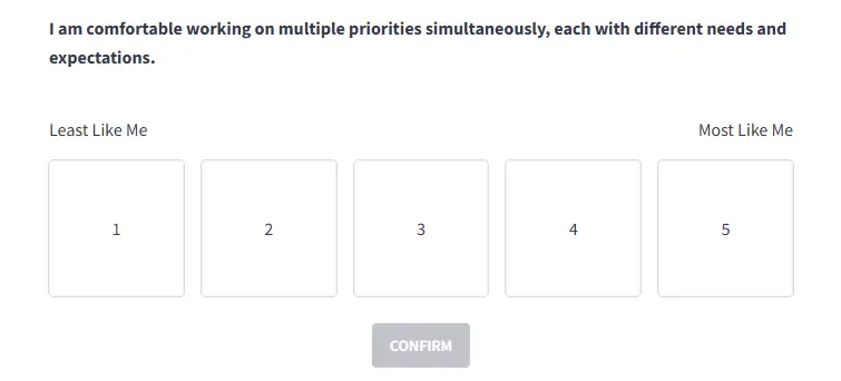 Bain Sova Personality Assessment Example