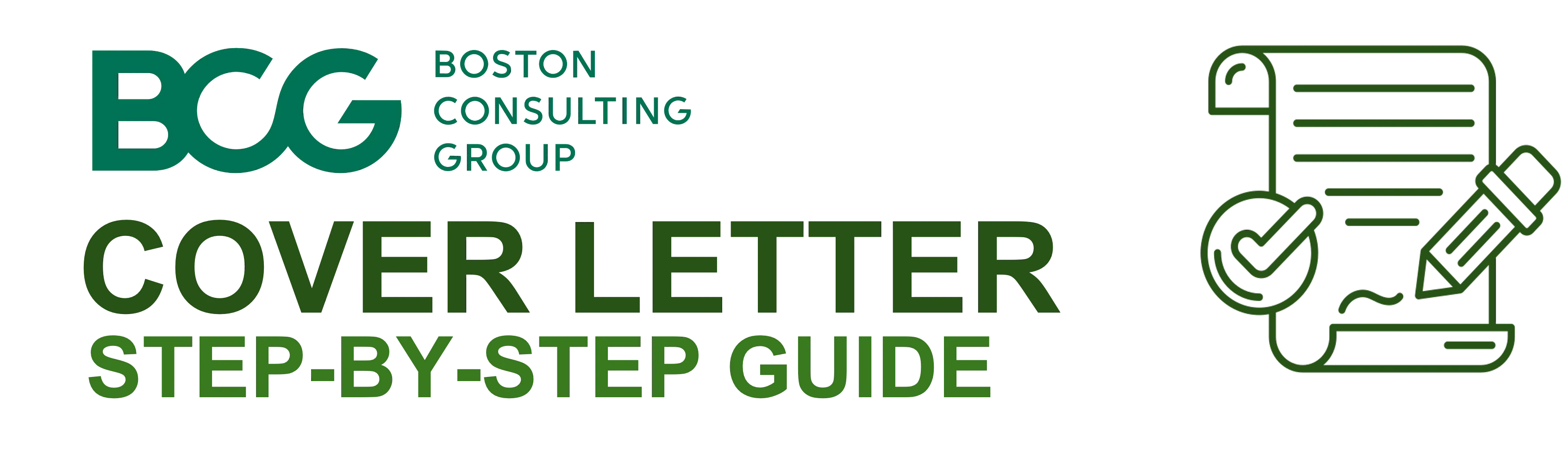 BCG Cover Letter: Step-By-Step Guide
