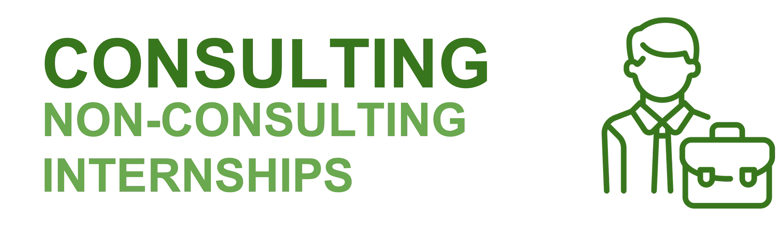 Showcase Non-Consulting Internships Consulting