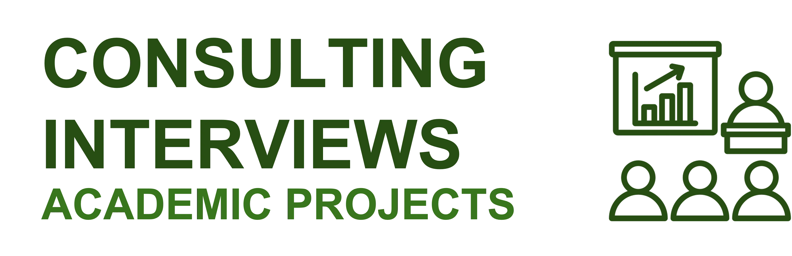 Academic Projects Consulting Interviews