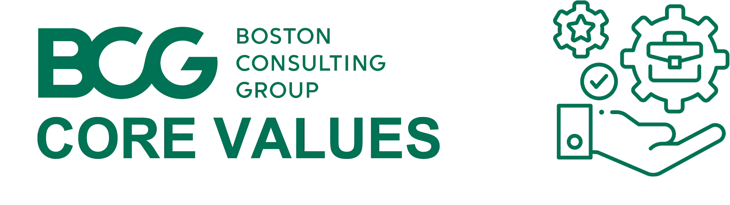 BCG Core Values