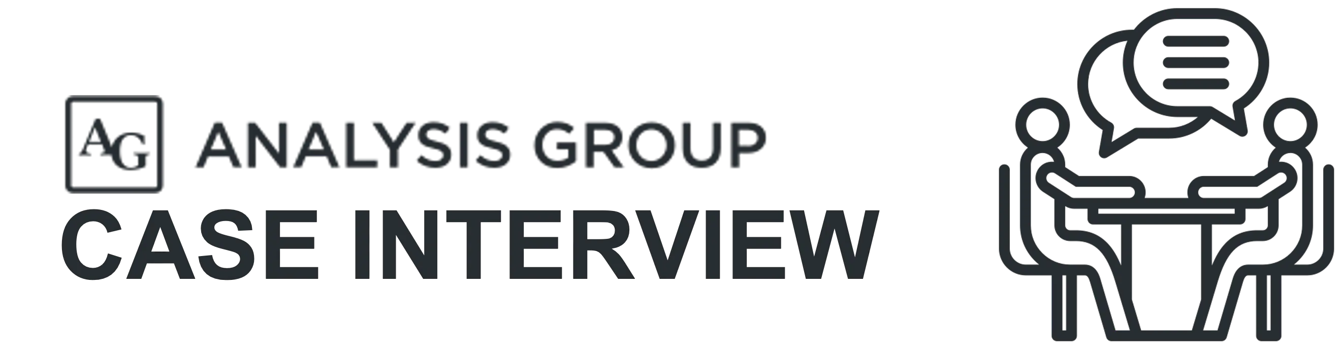 Analysis Group Case Interview