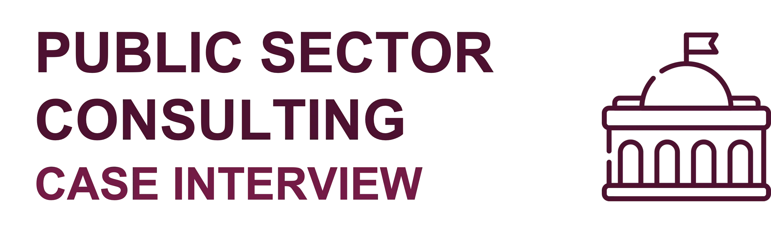 Public Sector Consulting Case Interview