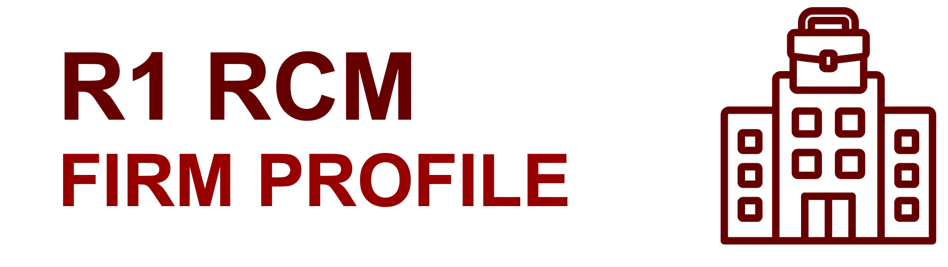 R1 RCM Firm Profile