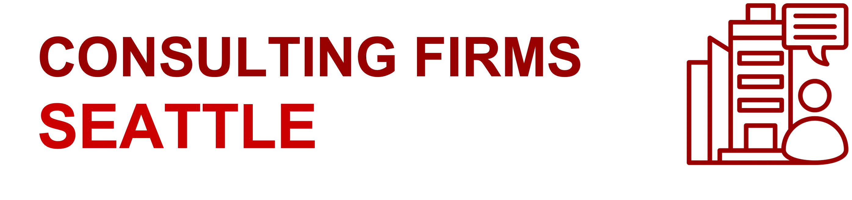 Top Consulting Firms in Seattle