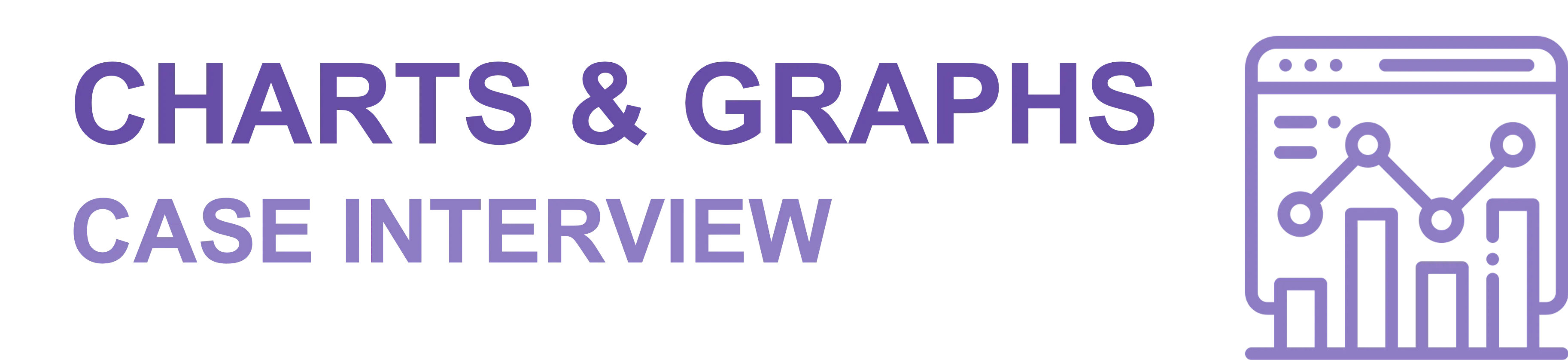 Case Interview Graphs Charts