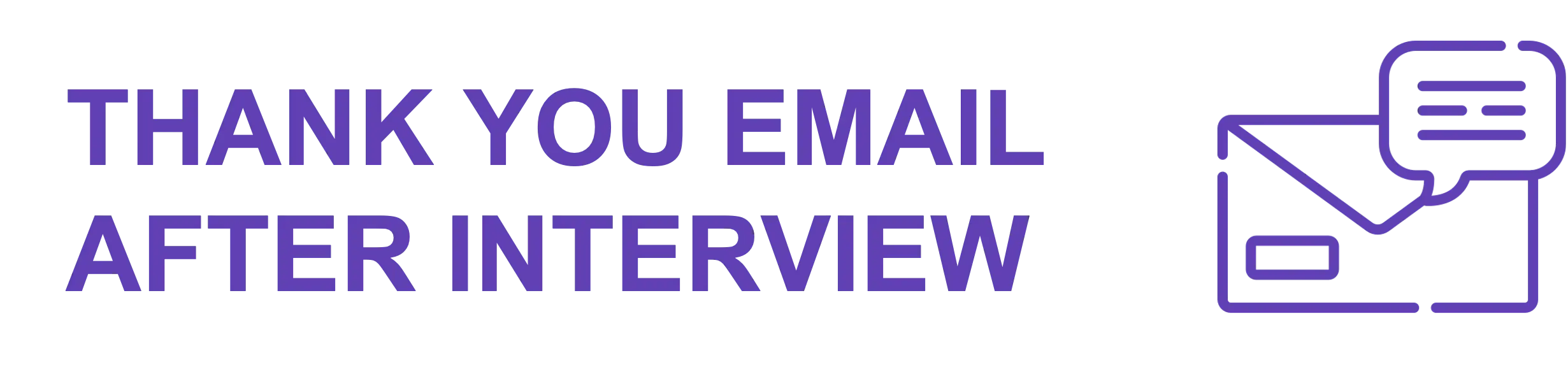 Thank you email after interview