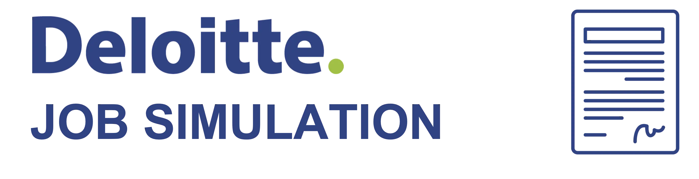 Deloitte Job Simulation