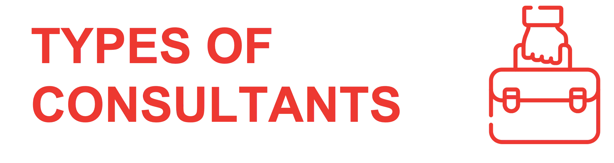 Types of Consultants